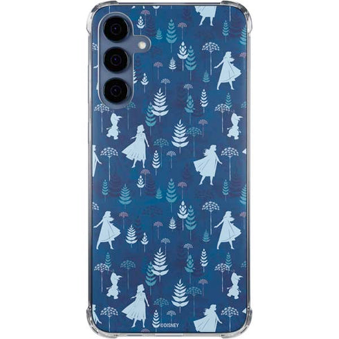 Disney Frozen II Frozen II Pattern Galaxy A55 5G Clear Case