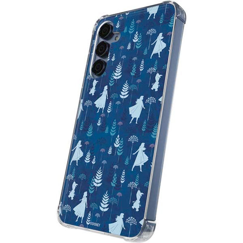 Disney Frozen II Frozen II Pattern Galaxy A55 5G Clear Case