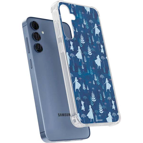 Disney Frozen II Frozen II Pattern Galaxy A55 5G Clear Case