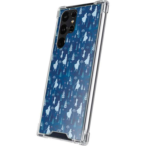 Disney Frozen II Frozen II Pattern Galaxy S23 Ultra Clear Case