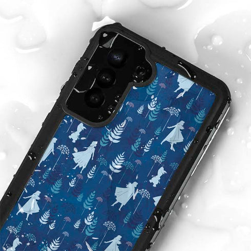 Disney Frozen II Frozen II Pattern Galaxy S24 Plus Waterproof Case