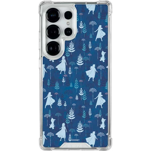 Disney Frozen II Frozen II Pattern Galaxy S25 Ultra Clear Case