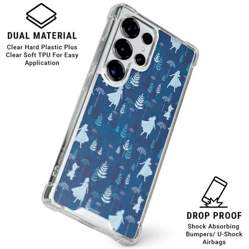 Disney Frozen II Frozen II Pattern Galaxy S25 Ultra Clear Case