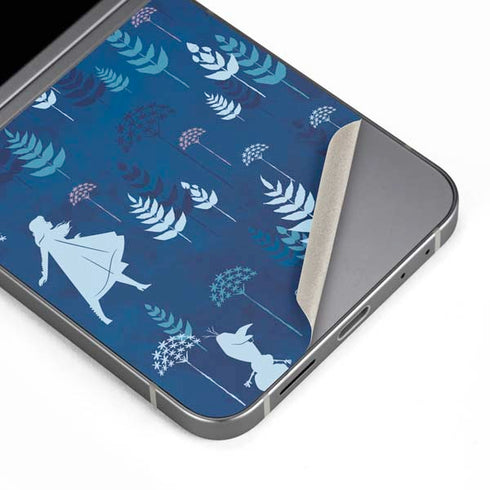 Disney Frozen II Frozen II Pattern Galaxy Z Flip6 Skin