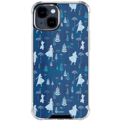 Disney Frozen II Frozen II Pattern iPhone 15 Clear Case