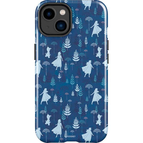 Disney Frozen II Frozen II Pattern iPhone 15 Impact Case