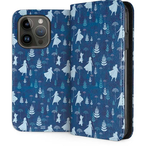 Disney Frozen II Frozen II Pattern iPhone 15 Pro Folio Case