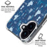 Disney Frozen II Frozen II Pattern iPhone 16 Plus Clear Case