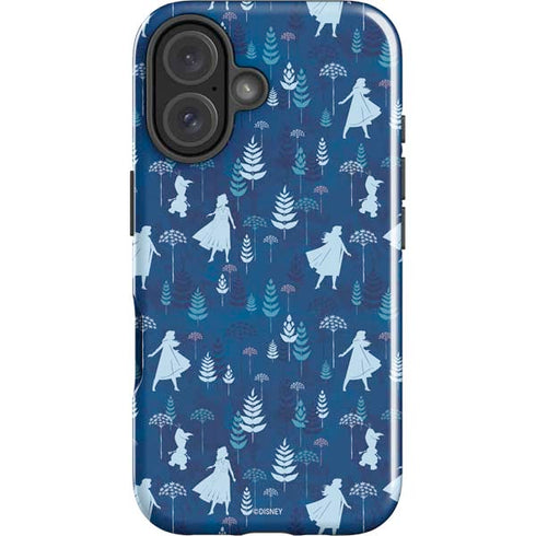 Disney Frozen II Frozen II Pattern iPhone 16 Plus Impact Case