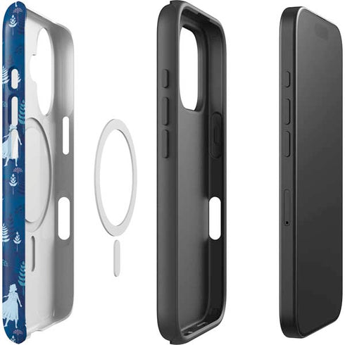 Disney Frozen II Frozen II Pattern iPhone 16 Plus Magsafe Impact Case