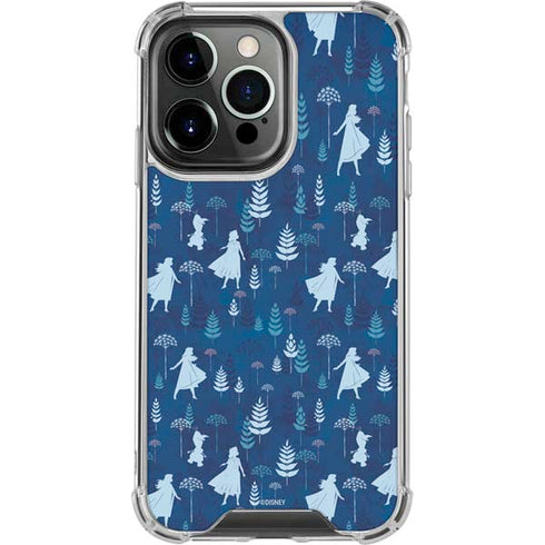 Disney Frozen II Frozen II Pattern iPhone 16 Pro Clear Case