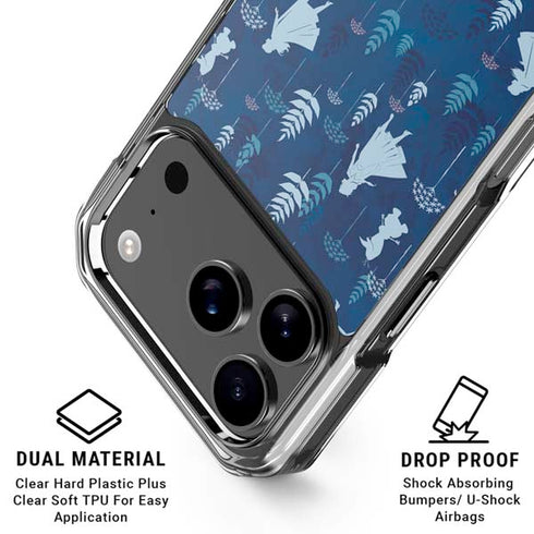 Disney Frozen II Frozen II Pattern iPhone 18 Pro Clear Case