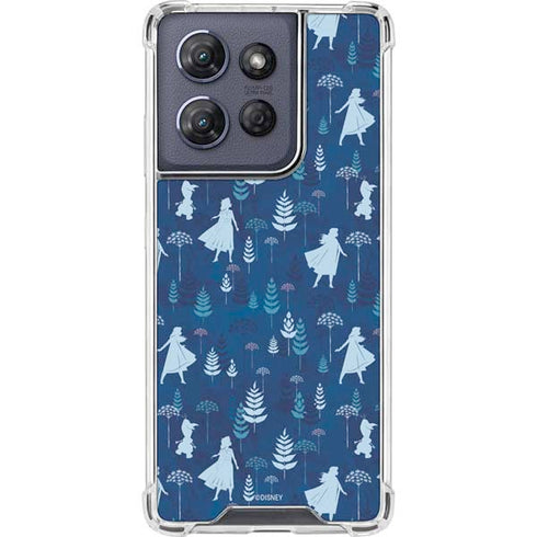 Disney Frozen II Frozen II Pattern Moto G Play 5G (2025) Clear Case