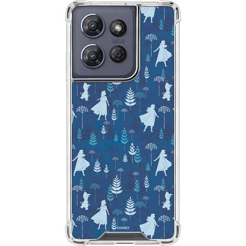 Disney Frozen II Frozen II Pattern Moto G Power 5G (2025) Clear Case