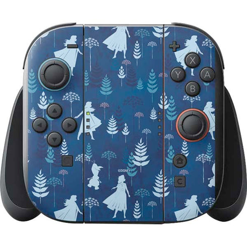 Disney Frozen II Frozen II Pattern Nintendo Switch 2 (2025) with Joy-Con Skin