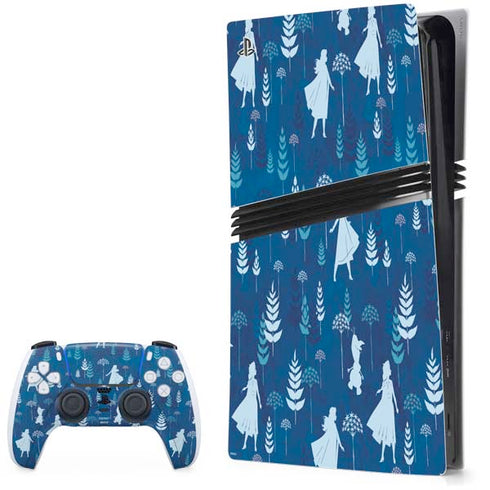 Disney Frozen II Frozen II Pattern PS5 Pro Bundle Skin