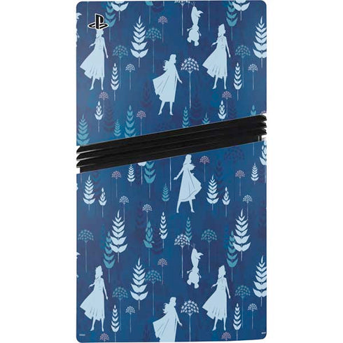 Disney Frozen II Frozen II Pattern PS5 Pro Disk Bundle Skin