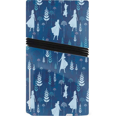 Disney Frozen II Frozen II Pattern PS5 Pro Disk Console Skin