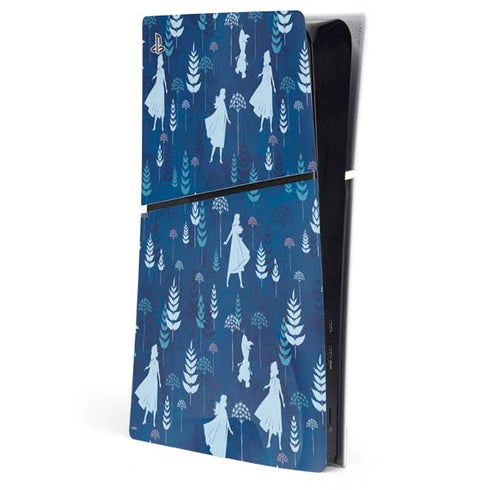 Disney Frozen II Frozen II Pattern PS5 Slim Digital Edition Console Skin