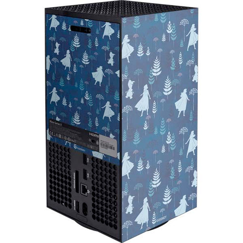 Disney Frozen II Frozen II Pattern XBox Series X Digital Edition Console Skin