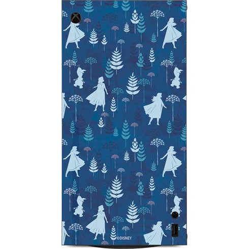 Disney Frozen II Frozen II Pattern XBox Series X Digital Edition Console Skin
