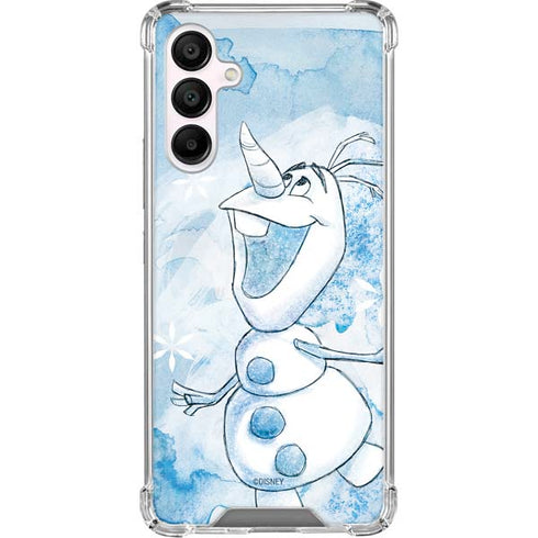 Disney Frozen Frozen Olaf Art Galaxy A16 5G Clear Case