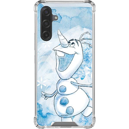 Disney Frozen Frozen Olaf Art Galaxy A17 Clear Case