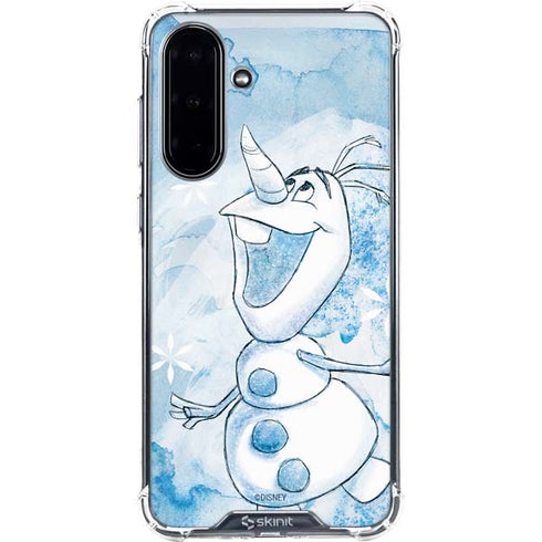 Disney Frozen Frozen Olaf Art Galaxy A36 5G Clear Case