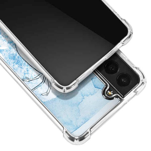 Disney Frozen Frozen Olaf Art Galaxy S22 Plus Clear Case