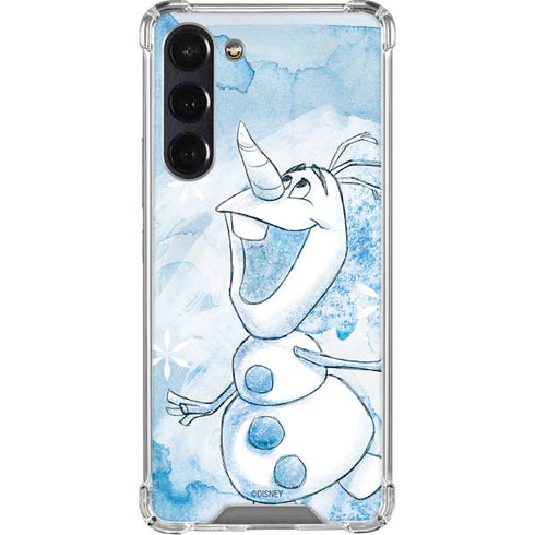 Disney Frozen Frozen Olaf Art Galaxy S24 FE Clear Case