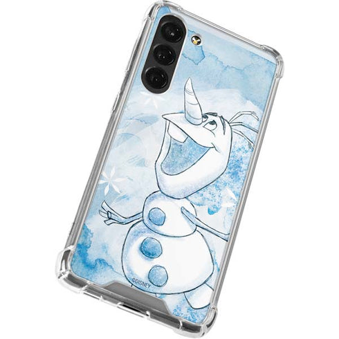 Disney Frozen Frozen Olaf Art Galaxy S24 FE Clear Case