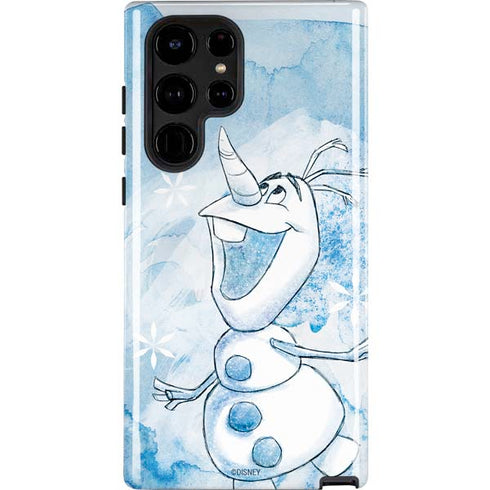 Disney Frozen Frozen Olaf Art Galaxy S25 Ultra Impact Case