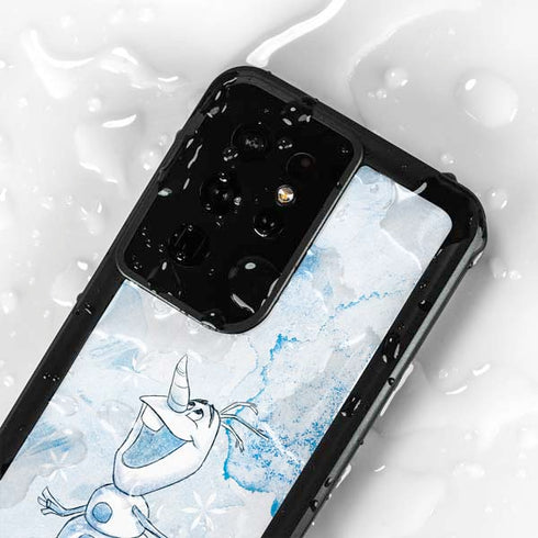 Disney Frozen Frozen Olaf Art Galaxy S24 Ultra Waterproof Case