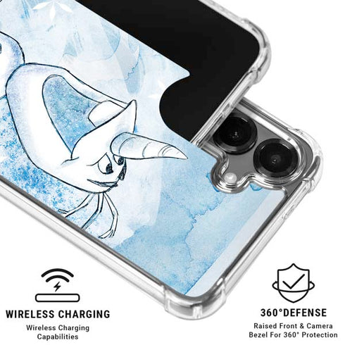 Disney Frozen Frozen Olaf Art Galaxy S26 Clear Case