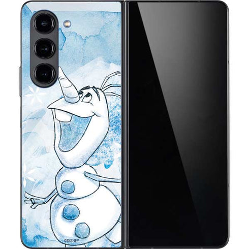 Disney Frozen Frozen Olaf Art Galaxy Z Fold5 5G Skin