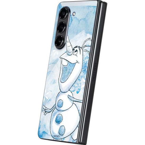 Disney Frozen Frozen Olaf Art Galaxy Z Fold5 5G Skin
