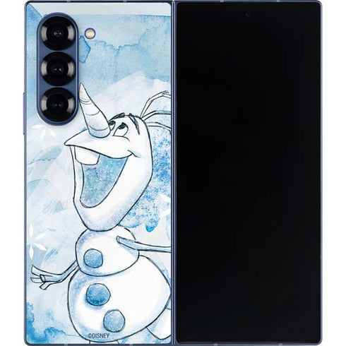Disney Frozen Frozen Olaf Art Galaxy Z Fold6 Skin
