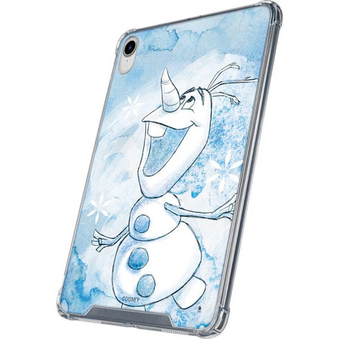 Disney Frozen Frozen Olaf Art iPad 11th Gen (2025) Clear Case