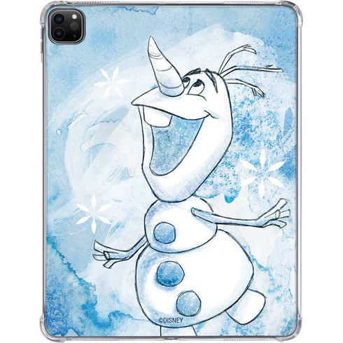 Disney Frozen Frozen Olaf Art iPad Pro 11in (2024) Clear Case