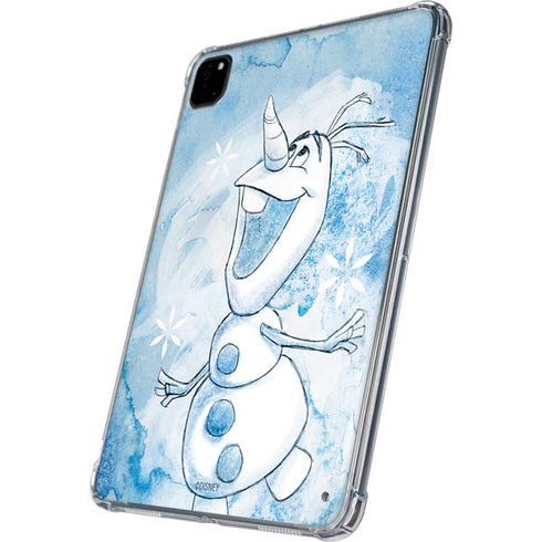 Disney Frozen Frozen Olaf Art iPad Pro 11in (2024) Clear Case