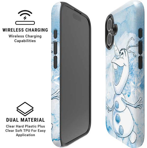 Disney Frozen Frozen Olaf Art iPhone 16 Magsafe Impact Case