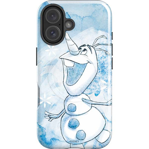 Disney Frozen Frozen Olaf Art iPhone 16 Plus Magsafe Impact Case