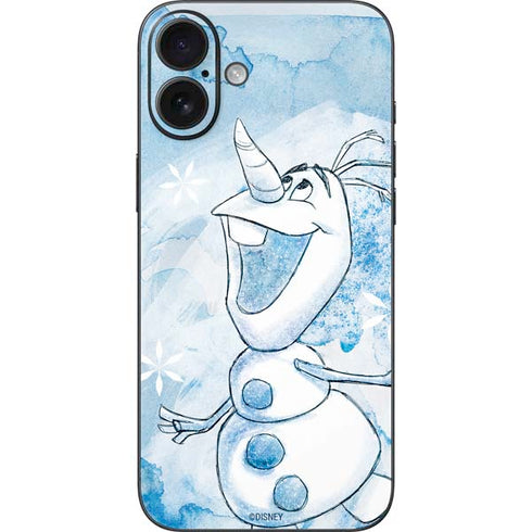 Disney Frozen Frozen Olaf Art iPhone 16 Plus Skin
