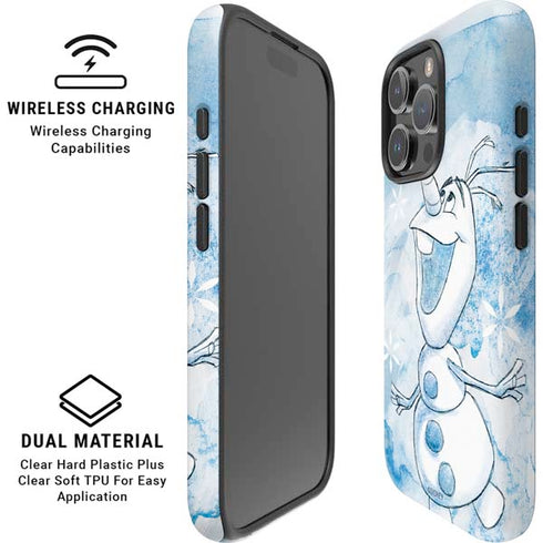 Disney Frozen Frozen Olaf Art iPhone 16 Pro Magsafe Impact Case