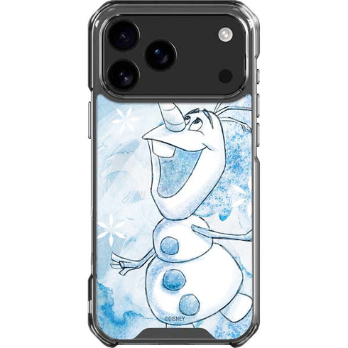 Disney Frozen Frozen Olaf Art iPhone 18 Pro Max Clear Case