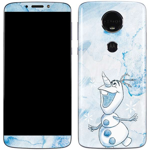 Disney Frozen Frozen Olaf Art Moto E5 Plus Skin