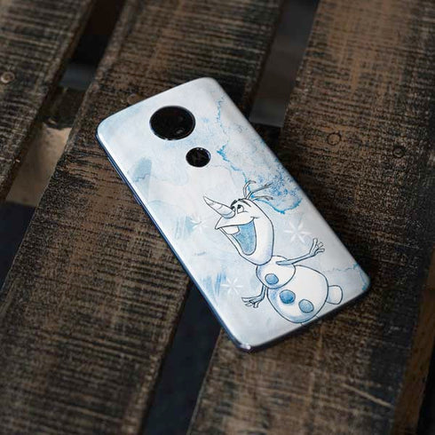 Disney Frozen Frozen Olaf Art Moto E5 Plus Skin