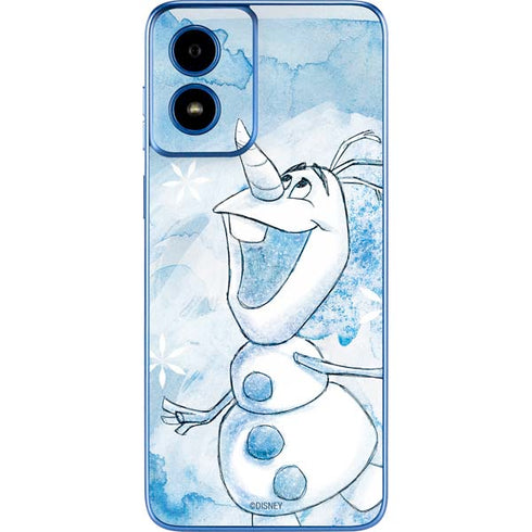 Disney Frozen Frozen Olaf Art Moto G Play 4G (2024) Skin