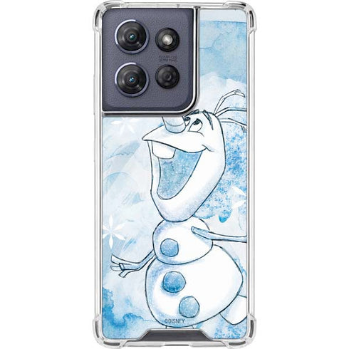 Disney Frozen Frozen Olaf Art Moto G Play 5G (2025) Clear Case