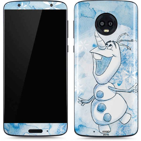 Disney Frozen Frozen Olaf Art Moto G6 Skin